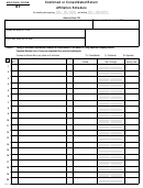 Arizona Form 51 - Combined Or Consolidated Return Affiliation Schedule Printable pdf