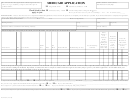 Form 94 - Medicaid Application Form