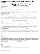 Application To Sami Court, Drug Court (c.d.a.t.), Or Felony Non-support Docket (fns) Form