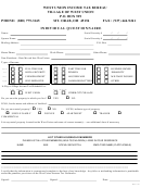 Individual Questionnaire Form November 2001