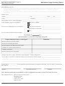 Form Doh-4334 - Methadone Usage Summary Report - Bureau Of Narcotic Enforcement Of New York State Department Of Health