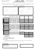 Property And Facilities Reservation Form-camp Illinek