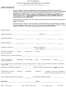 Application For Sales And Use Tax License Form