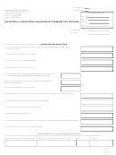 Form Iip - Quarterly Industrial Insurance Premium Tax Return Printable pdf