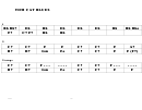 Tom Cat Blues Chord Chart