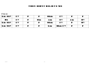 Jazz Chord Chart - They Dodn't Believe Me