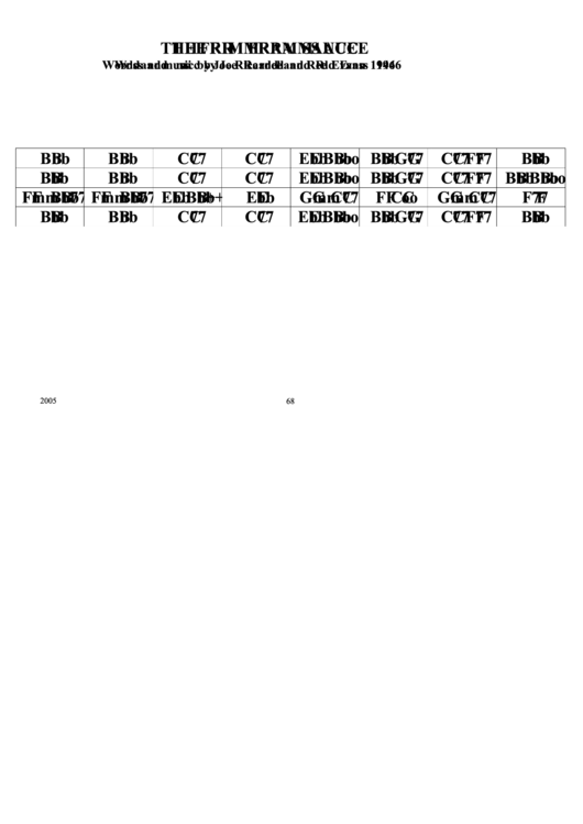 Jazz Chord Chart - The Frim Fram Sauce Printable pdf