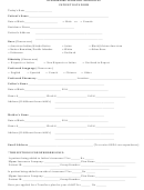 New Patient Information Form