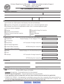 Form Ador 25-0002f - Tax Clearance Application - 2009