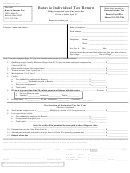 Form Ir - Individual Tax Return
