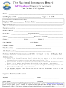 Self-employed Request For Access To The Online C10 System Form
