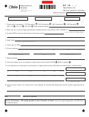 Form St 1s - Application For Service Vendor's License - 2009