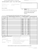 Form Txr-02.01 - Consumer Use Tax Return