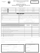 Form Wv/mft-509pto-gas - Motor Fuel Excise Tax Refund Application - 2005