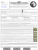 Form Rrf-1 - Annual Registration Renewal Fee Report To Attorney General Of California