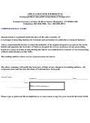 Application For Withdrawal Form - 2004