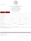 Form St-12 - Sales Tax Claim For Refund