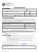 Form Ftb 705 - Request For Innocent Spouse Relief Form - 2006