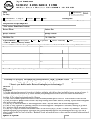 Business Registration Form - City Of Henderson