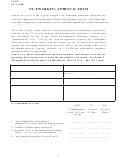 Form It-tw - Teleworking Approval Form