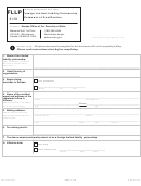 Foreign Limited Liability Partnership Statement Of Qualification Form - 2010 Printable pdf