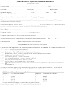 Lifeline Assistance Application And Certification Form - South Dakota Public Utilities Commission