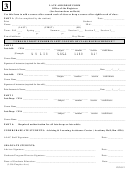 Fillable Form 3 - Late Add/drop Form Printable pdf