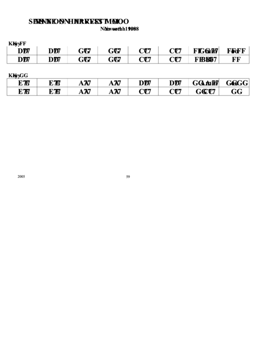 Shine On Harvest Moon Chord Chart Printable pdf