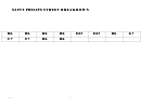 Jazz Chord Chart - Saint Philips Street Breakdown