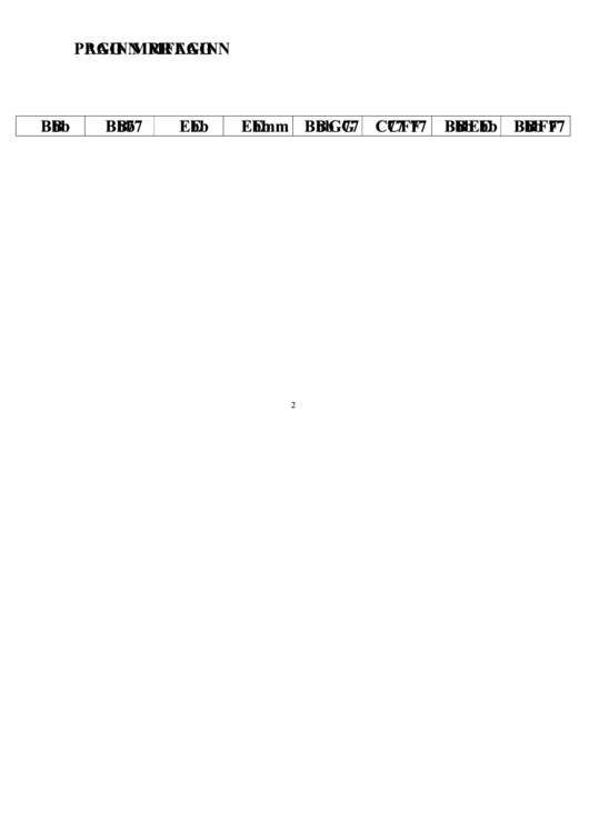 Pagin Mr Fagin Chord Chart Printable pdf