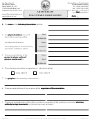 Form Va-1 - Articles Of Voluntary Association