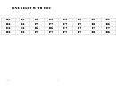 One Night With You Chord Chart