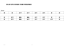 Jazz Chord Chart - Old Spanish Fortissimo