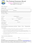 Employer Request For Access To The Online C10 System Form