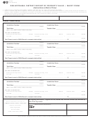 Form 50-254 - 2008 Appraisal District Report Of Property Value Short Form Printable pdf