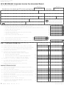 Form 4892 - Michigan Corporate Income Tax Amended Return - 2014 Printable pdf