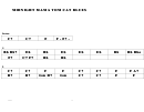 Midnight Mama Tom Cat Blues Chord Chart