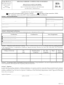 Form Hs-31-a - Application Form For Approved Personal Safety Source/field Safety Representative - Arkansas