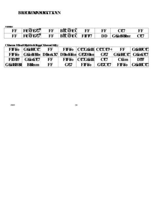 Brk Manhattan Chord Chart Printable pdf