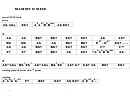 Mammy O Mine Chord Chart