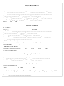 Client Record Form