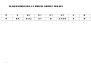 Madammoiselle From Armetieries Chord Chart - 2005