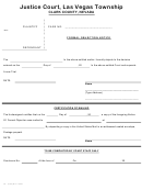 Formal Objection Notice Form