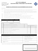 City Of Glendale 950 South Birch Street Occupational Privilege Tax Return Form