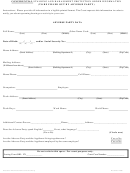 Adverse Party Information Form (protection Information Sheet Adverse Party)