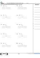 Using The Distributive Property Of Division Worksheet