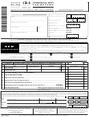 Form Cr-a - Commercial Rent Tax Return - 2001/02