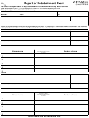 Form Dtf-730 - Report Of Entertainment Event Form - State Of New York