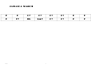 Jamaica March Chord Chart - 2005