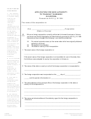 Form Cf:0026 - Application For New Authority To Transact Business In Arizona - 2010
